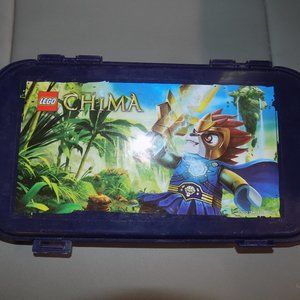 LEGO Chima Blue Minifigure Storage Case NEW